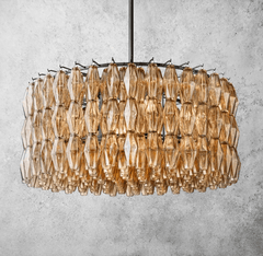 Chiara Glass Round Chandelier 37" 47” 61“ by Franing - chiaray,SHOP ALL,Chandelier,glass chandelier