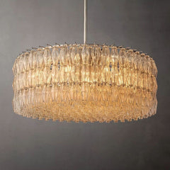Chiara Glass Round Chandelier 37" 47” 61“ by Franing - chiaray,SHOP ALL,Chandelier,glass chandelier