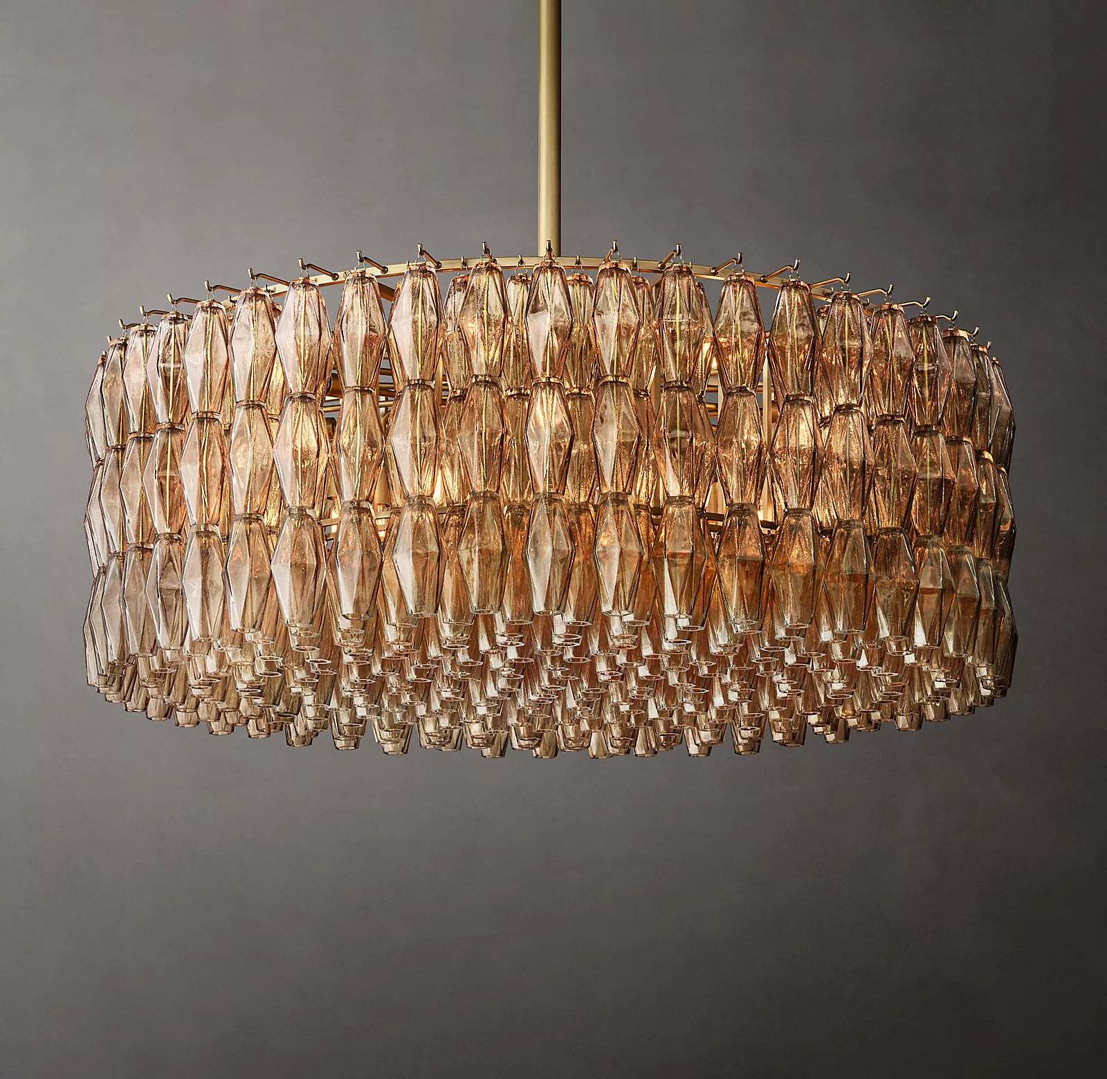 Chiara Glass Round Chandelier 37" 47” 61“ by Franing - chiaray,SHOP ALL,Chandelier,glass chandelier