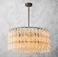 Chiara Glass Round Chandelier 37" 47” 61“ by Franing - chiaray,SHOP ALL,Chandelier,glass chandelier