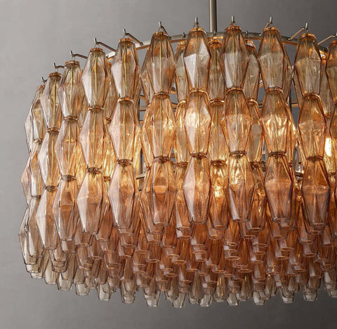 Chiara Glass Round Chandelier 37" 47” 61“ by Franing - chiaray,SHOP ALL,Chandelier,glass chandelier