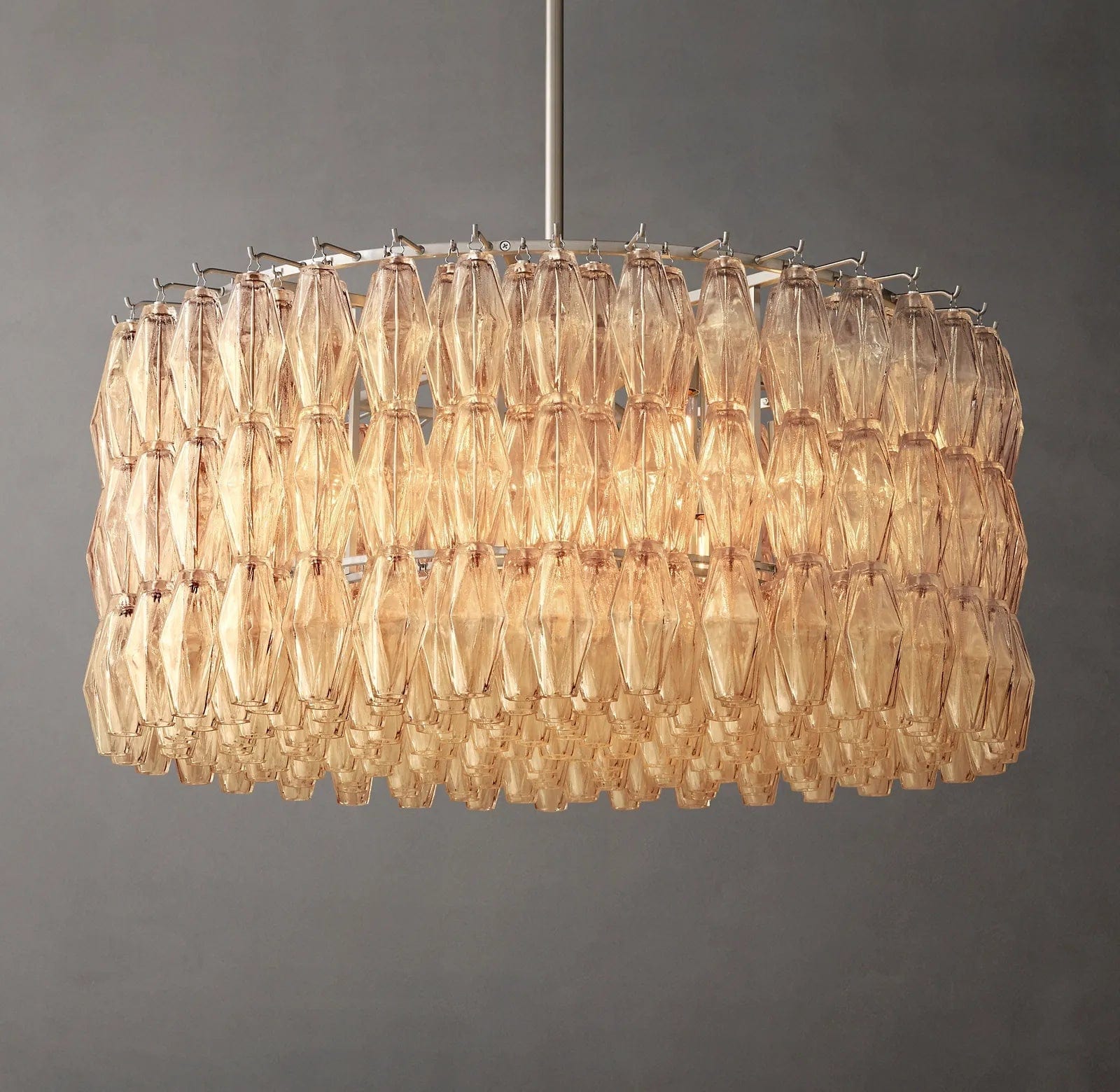 Chiara Glass Round Chandelier 37" 47” 61“ by Franing - chiaray,SHOP ALL,Chandelier,glass chandelier