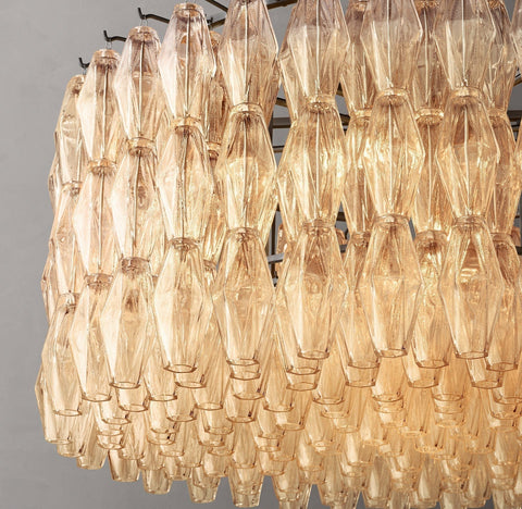 Chiara Glass Round Chandelier 37" 47” 61“ by Franing - chiaray,SHOP ALL,Chandelier,glass chandelier