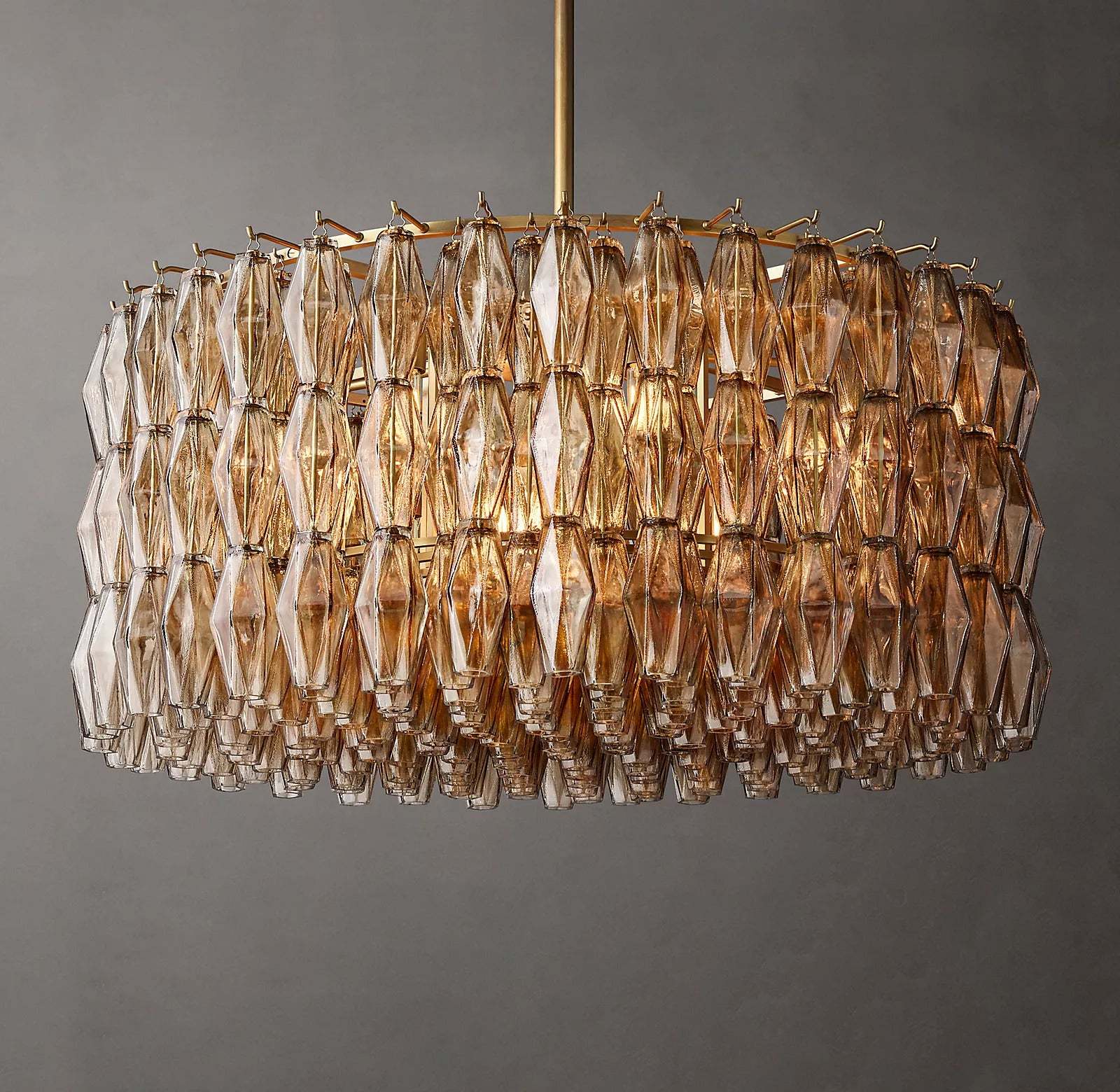 Chiara Glass Round Chandelier 37" 47” 61“ by Franing - chiaray,SHOP ALL,Chandelier,glass chandelier