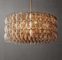 Chiara Glass Round Chandelier 37" 47” 61“ by Franing - chiaray,SHOP ALL,Chandelier,glass chandelier