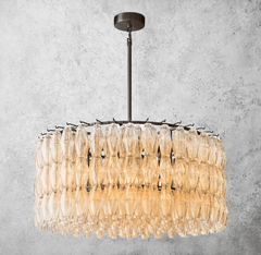Chiara Glass Round Chandelier 37" 47” 61“ by Franing - chiaray,SHOP ALL,Chandelier,glass chandelier