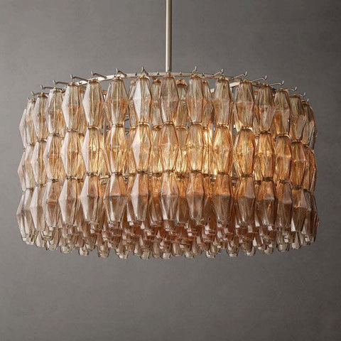 Chiara Glass Round Chandelier 37" 47” 61“ by Franing - chiaray,SHOP ALL,Chandelier,glass chandelier