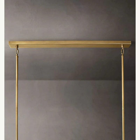 Chiara Glass Tiered Rectangular Chandelier 74" by Franing - chiaray,SHOP ALL,Chandelier,glass chandelier，Island counter/dining room