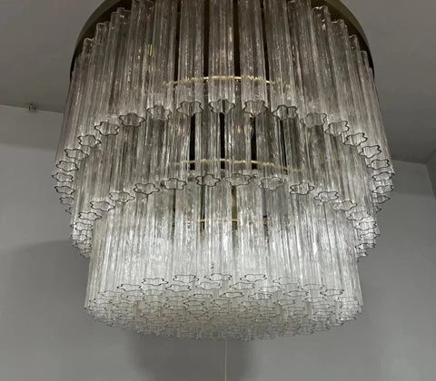 Cielitoe 3 - Tier Round Chandelier 36″ 20 - Lights by Franing - Chandelier,SHOP ALL,glass chandelier