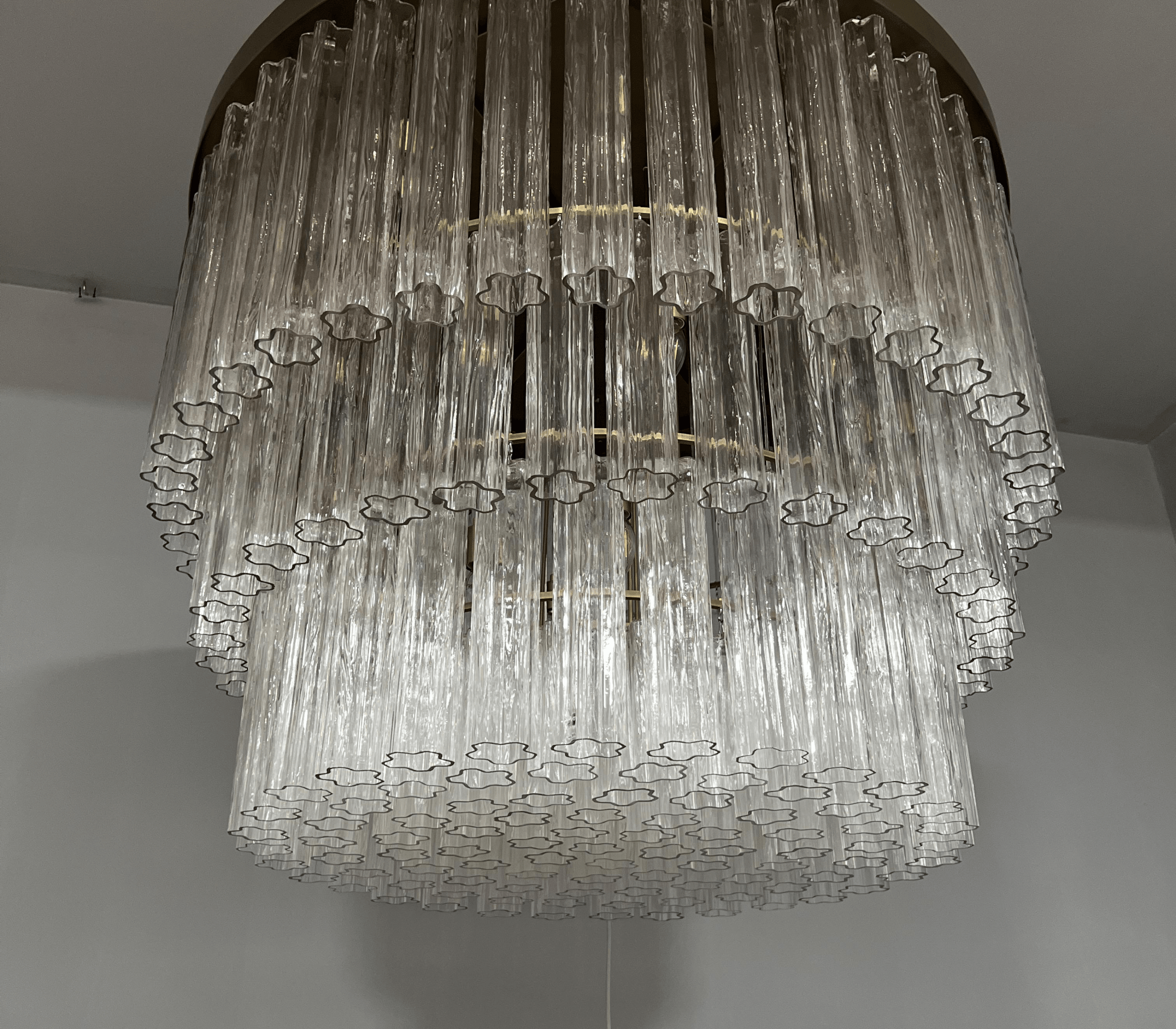 Cielitoe 3 - Tier Round Chandelier 48″ 21 - Lights by Franing - Chandelier,SHOP ALL,glass chandelier