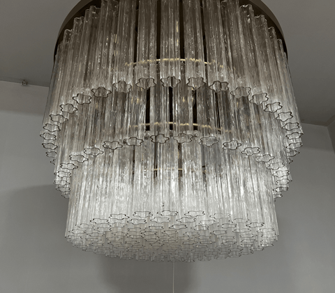 Cielitoe 3 - Tier Round Chandelier 48″ 21 - Lights by Franing - Chandelier,SHOP ALL,glass chandelier