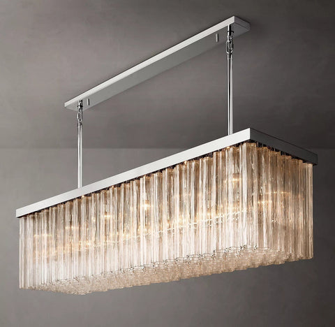 Cielitoe Linear Chandelier 72″ 21 - Lights by Franing - Chandelier,SHOP ALL,glass chandelier