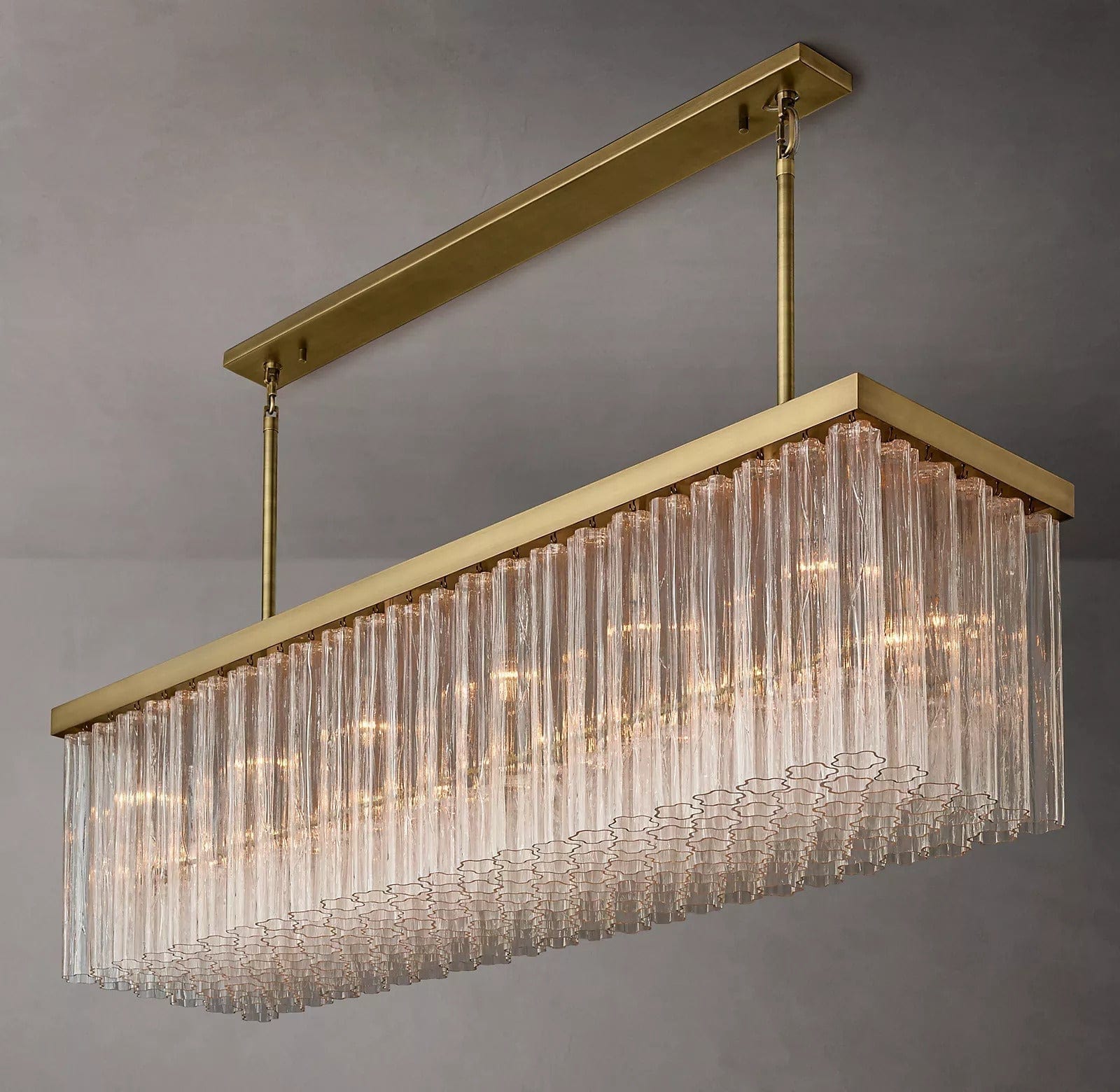 Cielitoe Linear Chandelier 72″ 21 - Lights by Franing - Chandelier,SHOP ALL,glass chandelier