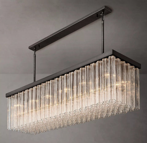 Cielitoe Linear Chandelier 72″ 21 - Lights by Franing - Chandelier,SHOP ALL,glass chandelier