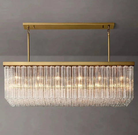 Cielitoe Linear Chandelier 72″ 21 - Lights by Franing - Chandelier,SHOP ALL,glass chandelier