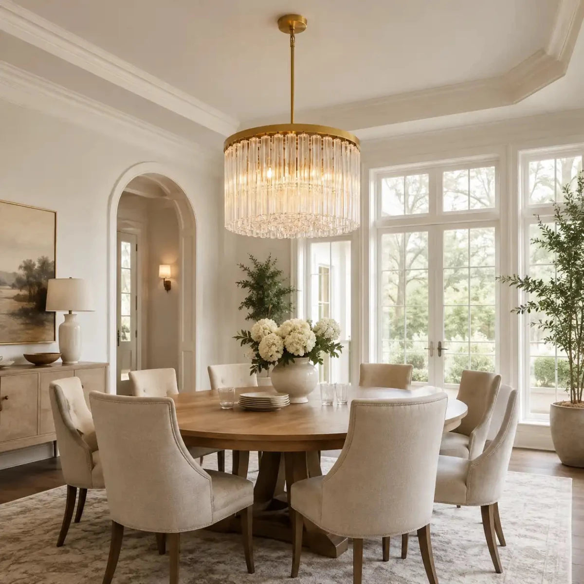 Cielitoe Round Chandelier 36'' by Franing - Chandelier,SHOP ALL,glass chandelier