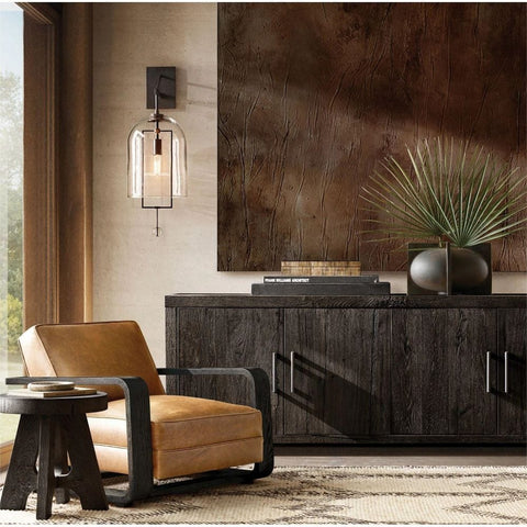 Cora Sconce 23"H by Franing - shop all .wall ，glass wall light