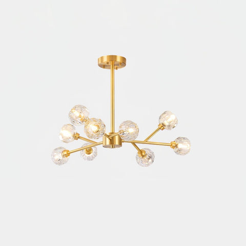 Crystal Ball Round Cluster Chandelier by Franing - SHOP ALL，crystal chandelier，Chandelier