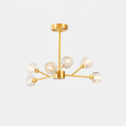 Crystal Ball Round Cluster Chandelier by Franing - SHOP ALL，crystal chandelier，Chandelier