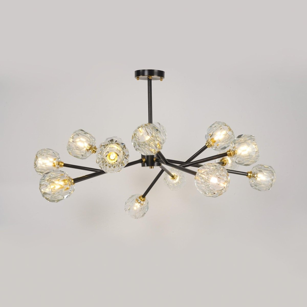 Crystal Ball Round Cluster Chandelier by Franing - SHOP ALL，crystal chandelier，Chandelier