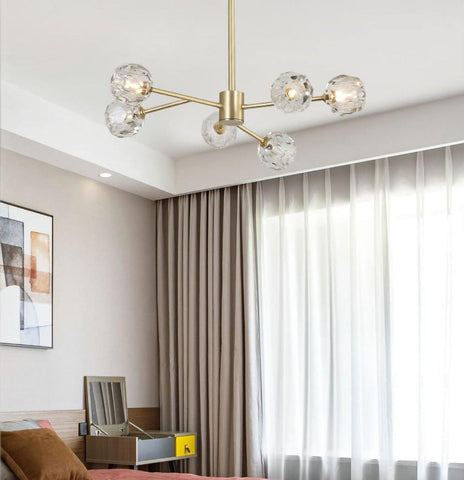 Crystal Ball Round Cluster Chandelier by Franing - SHOP ALL，crystal chandelier，Chandelier