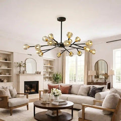 Crystal Ball Round Cluster Chandelier by Franing - SHOP ALL，crystal chandelier，Chandelier
