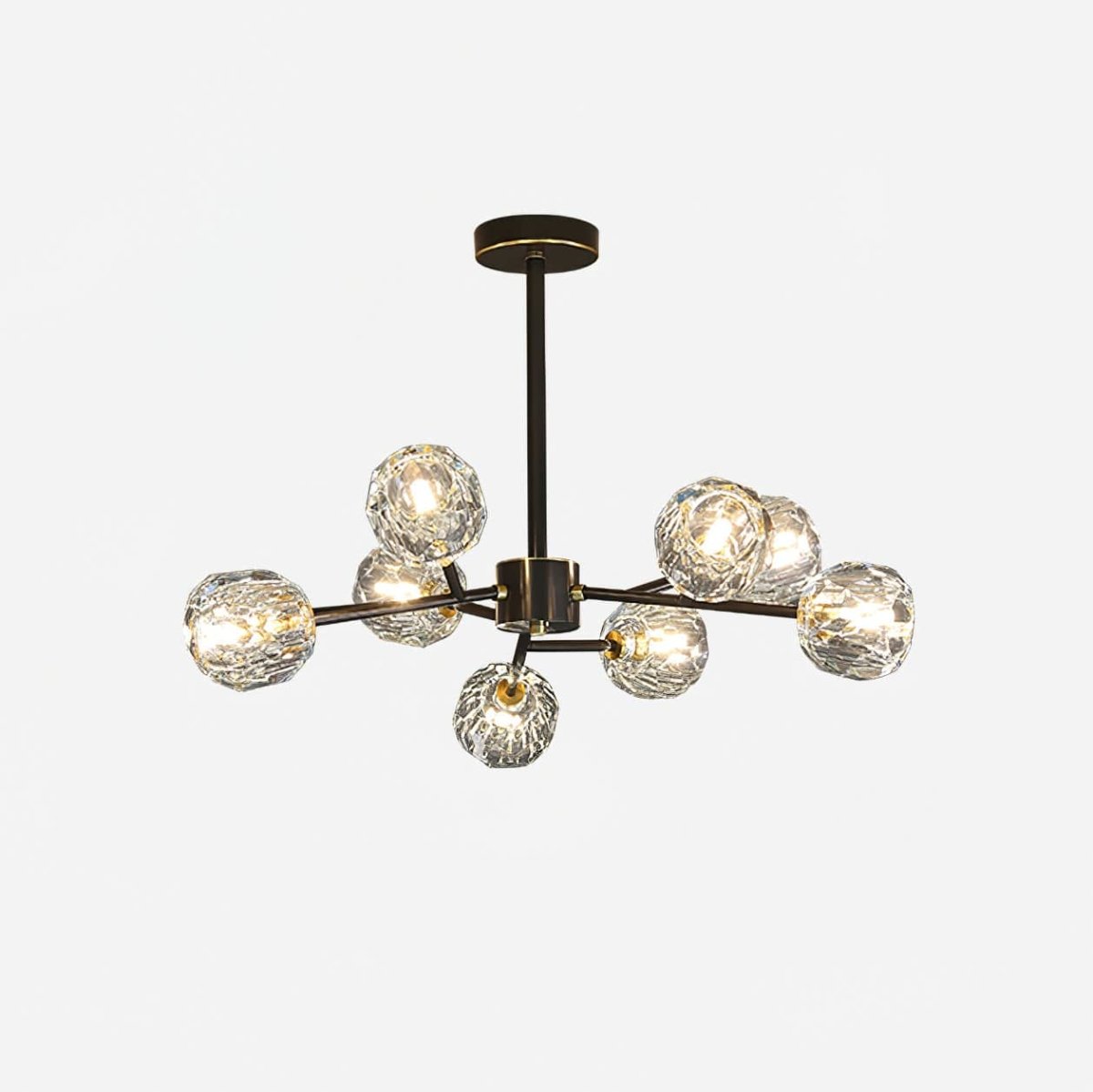 Crystal Ball Round Cluster Chandelier by Franing - SHOP ALL，crystal chandelier，Chandelier