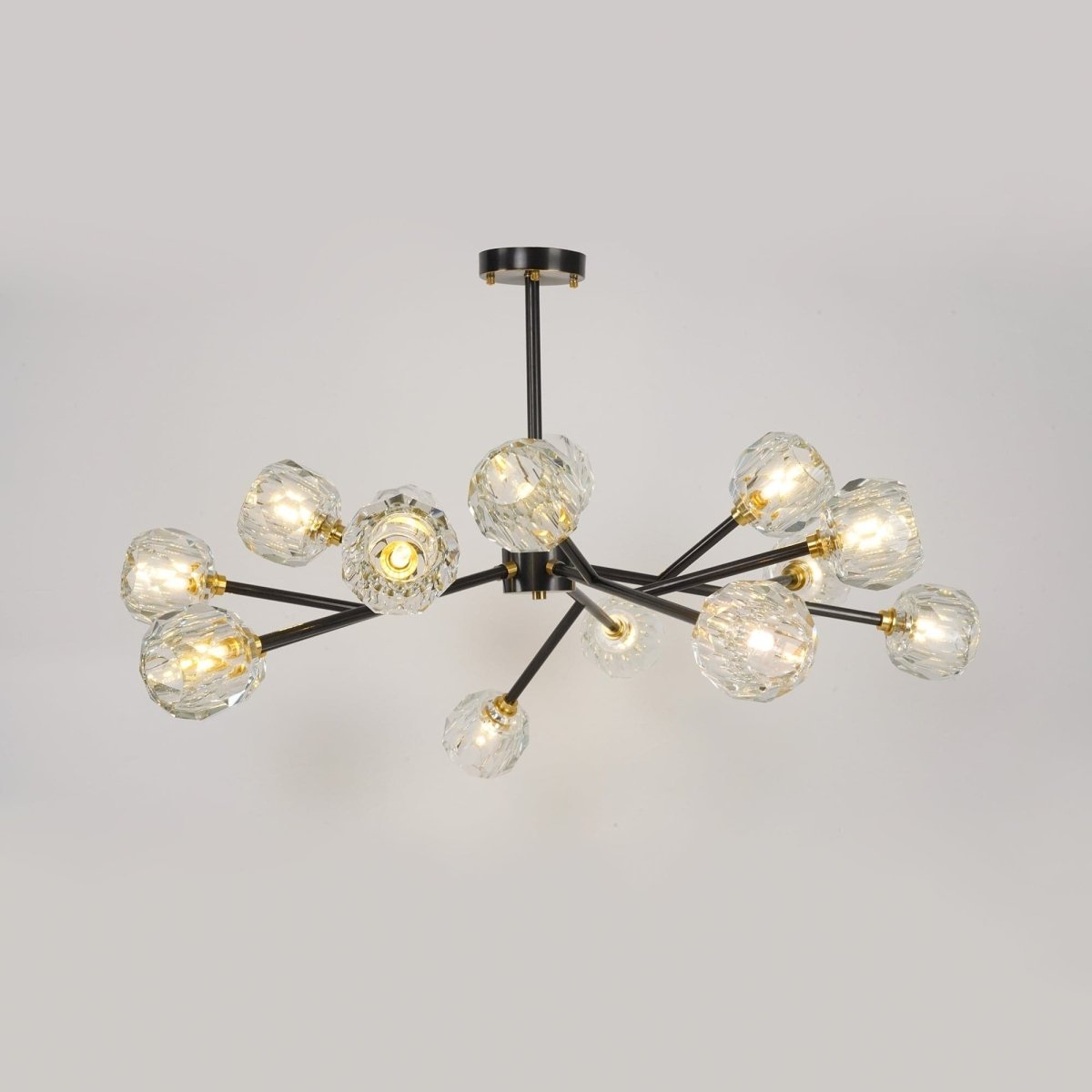 Crystal Ball Round Cluster Chandelier by Franing - SHOP ALL，crystal chandelier，Chandelier