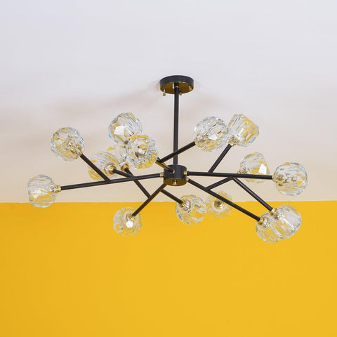 Crystal Ball Round Cluster Chandelier by Franing - SHOP ALL，crystal chandelier，Chandelier