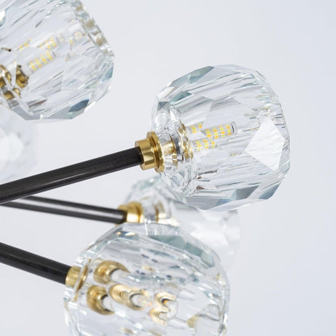 Crystal Ball Round Cluster Chandelier by Franing - SHOP ALL，crystal chandelier，Chandelier