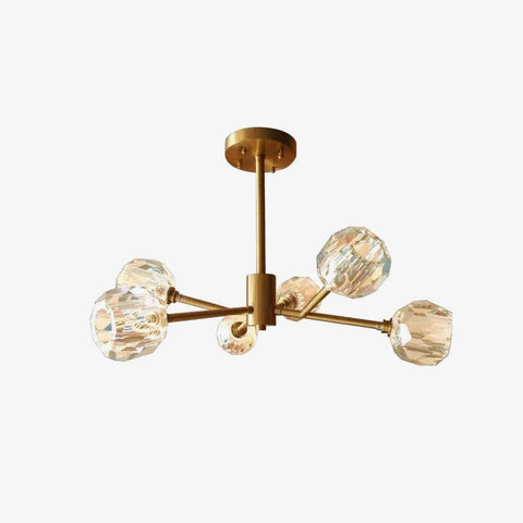 Crystal Ball Round Cluster Chandelier by Franing - SHOP ALL，crystal chandelier，Chandelier
