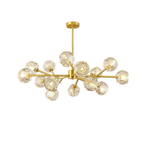 Crystal Ball Round Cluster Chandelier by Franing - SHOP ALL，crystal chandelier，Chandelier