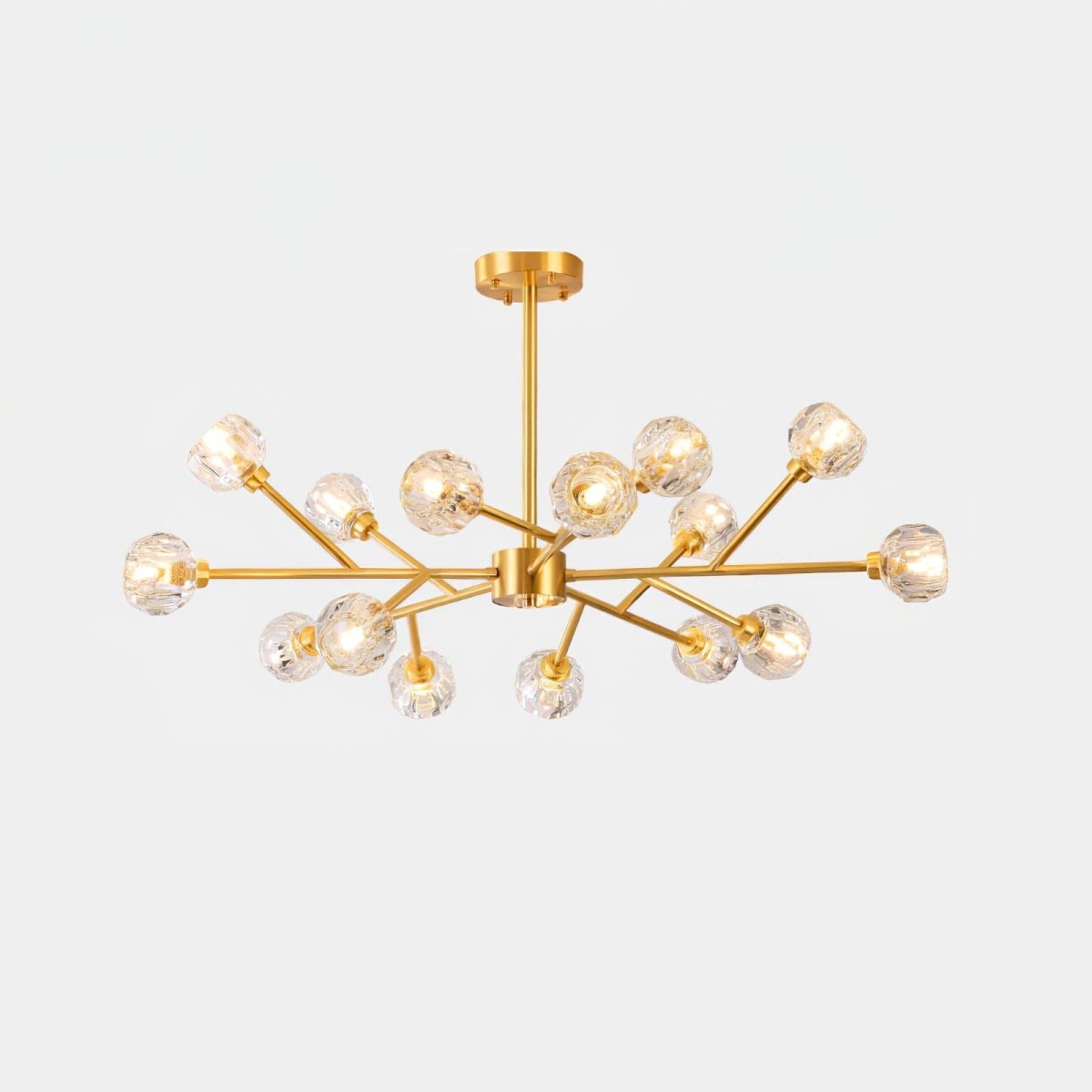 Crystal Ball Round Cluster Chandelier by Franing - SHOP ALL，crystal chandelier，Chandelier