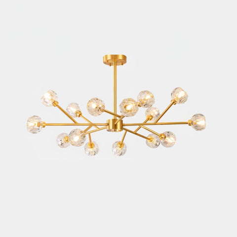 Crystal Ball Round Cluster Chandelier by Franing - SHOP ALL，crystal chandelier，Chandelier