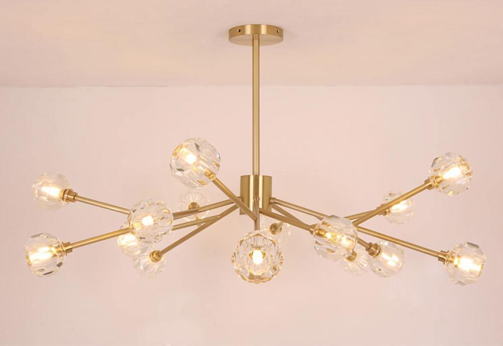 Crystal Ball Round Cluster Chandelier by Franing - SHOP ALL，crystal chandelier，Chandelier