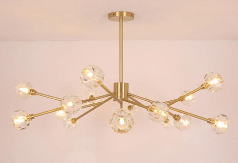 Crystal Ball Round Cluster Chandelier by Franing - SHOP ALL，crystal chandelier，Chandelier