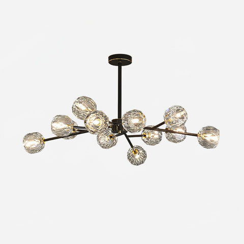 Crystal Ball Round Cluster Chandelier by Franing - SHOP ALL，crystal chandelier，Chandelier