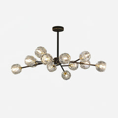 Crystal Ball Round Cluster Chandelier by Franing - SHOP ALL，crystal chandelier，Chandelier