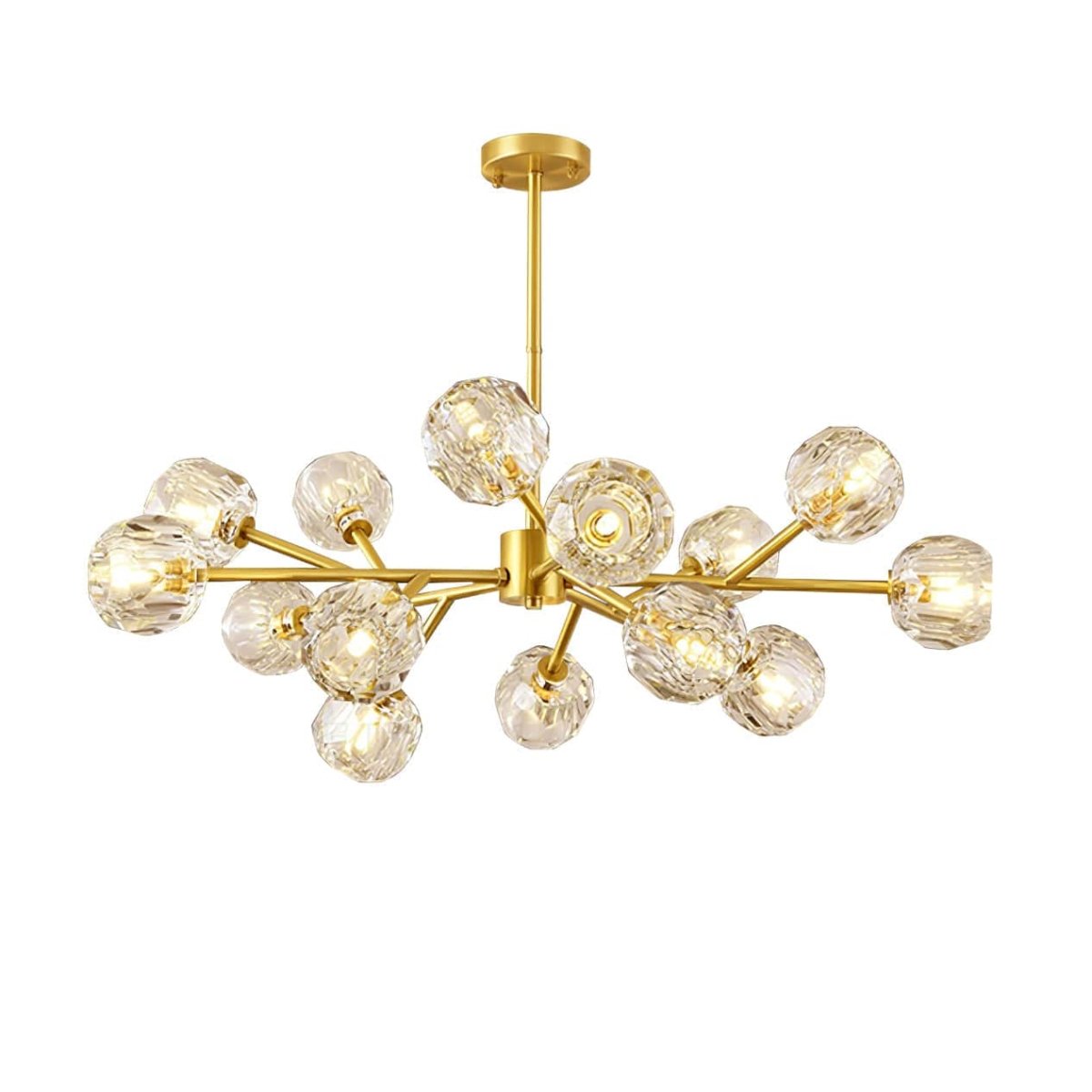 Crystal Ball Round Cluster Chandelier by Franing - SHOP ALL，crystal chandelier，Chandelier
