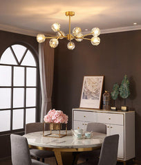 Crystal Ball Round Cluster Chandelier by Franing - SHOP ALL，crystal chandelier，Chandelier
