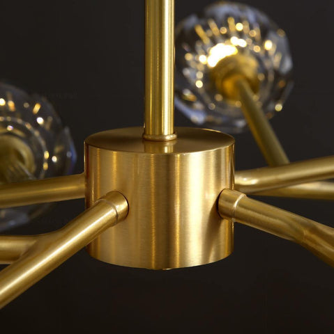 Crystal Ball Round Cluster Chandelier by Franing - SHOP ALL，crystal chandelier，Chandelier