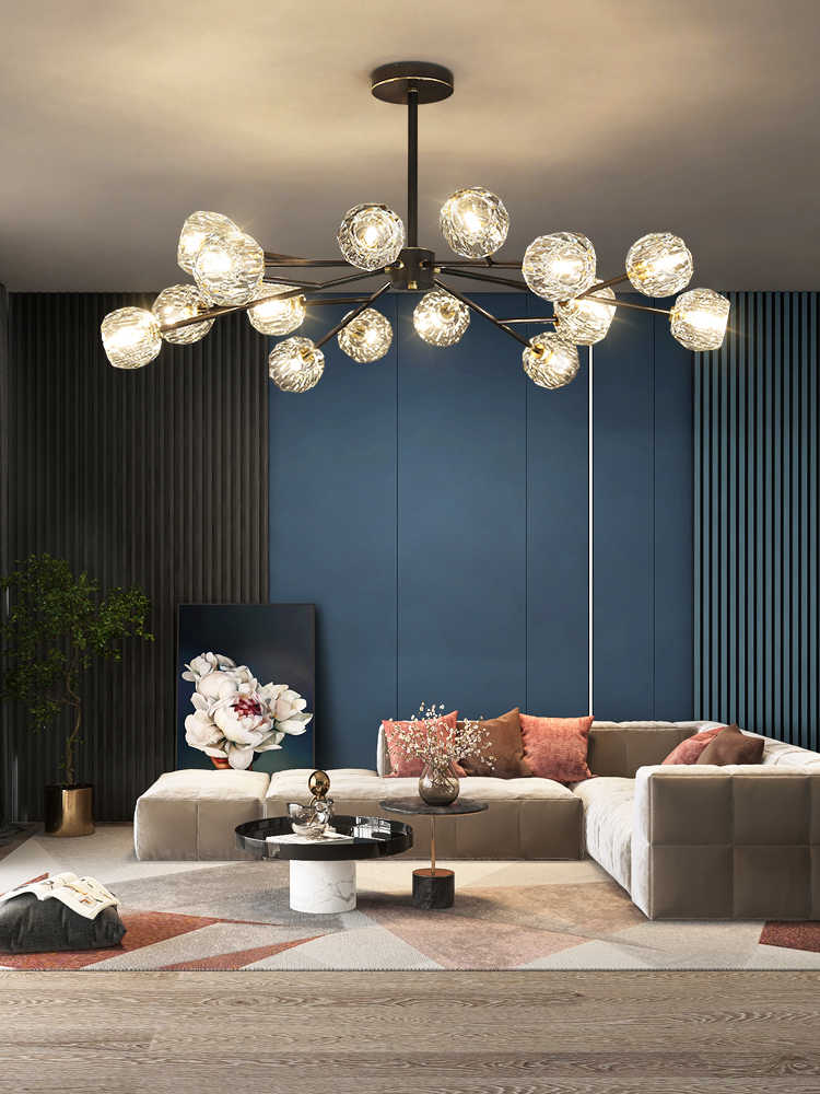 Crystal Ball Round Cluster Chandelier by Franing - SHOP ALL，crystal chandelier，Chandelier