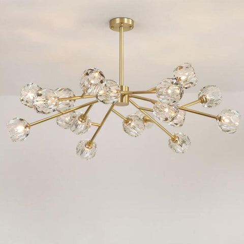 Crystal Ball Round Cluster Chandelier by Franing - SHOP ALL，crystal chandelier，Chandelier