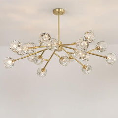 Crystal Ball Round Cluster Chandelier by Franing - SHOP ALL，crystal chandelier，Chandelier