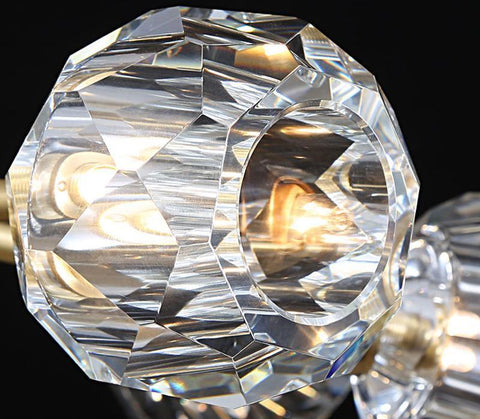 Crystal Ball Round Cluster Chandelier by Franing - SHOP ALL，crystal chandelier，Chandelier