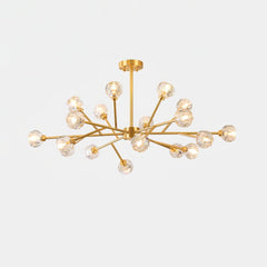 Crystal Ball Round Cluster Chandelier by Franing - SHOP ALL，crystal chandelier，Chandelier