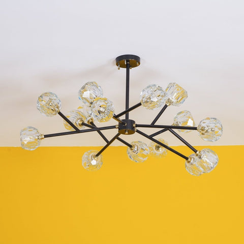 Crystal Ball Round Cluster Chandelier by Franing - SHOP ALL，crystal chandelier，Chandelier