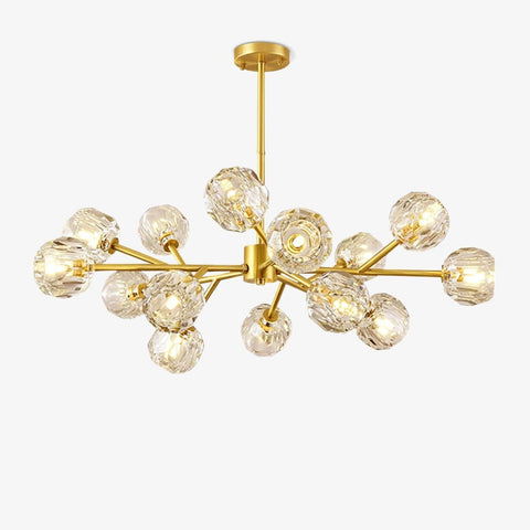Crystal Ball Round Cluster Chandelier by Franing - SHOP ALL，crystal chandelier，Chandelier
