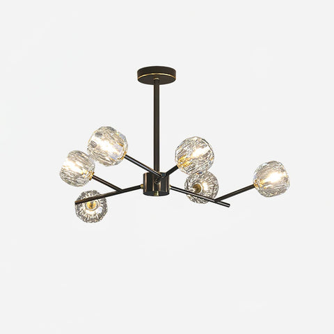 Crystal Ball Round Cluster Chandelier by Franing - SHOP ALL，crystal chandelier，Chandelier