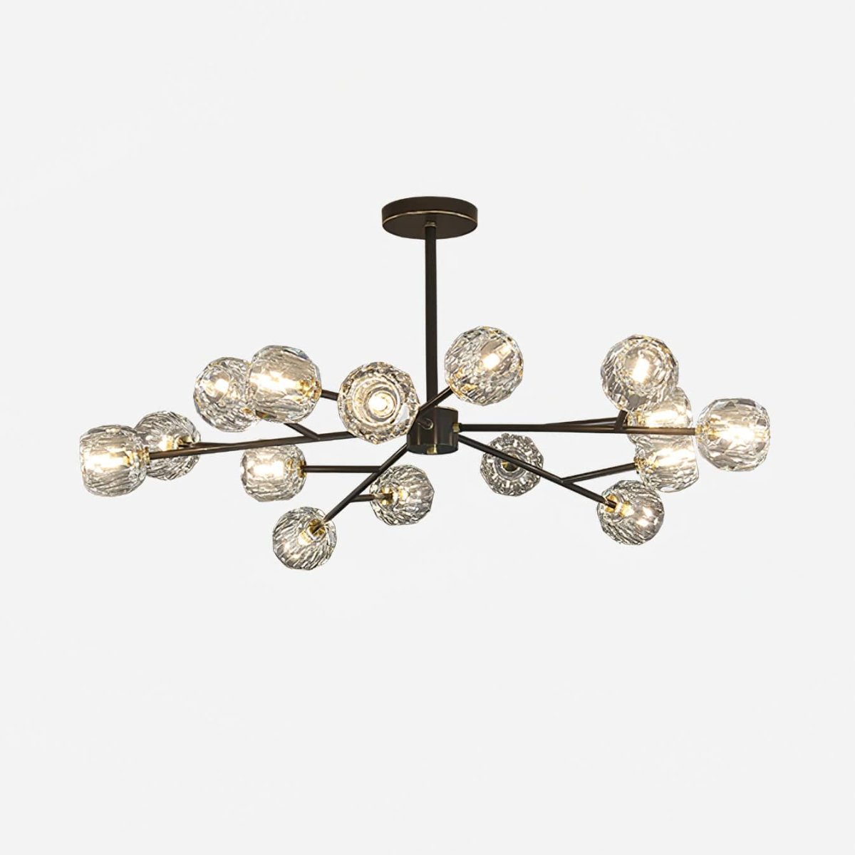 Crystal Ball Round Cluster Chandelier by Franing - SHOP ALL，crystal chandelier，Chandelier
